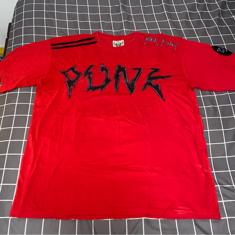 Mens blac label long sleeve punk tee size 3XL